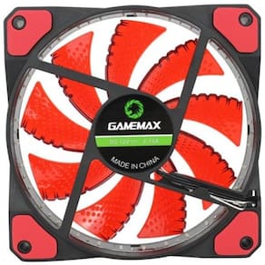 Cooler 32 Led Vermelho 120Mm 12Cm Ventoinha Gamemax Gf12R