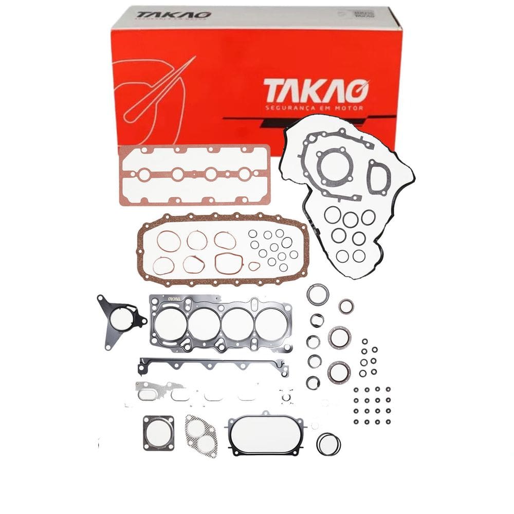 Junta Completa S/ Retentor Traseiro (Jg) Punto 1.4 16V 2008 A 2016 / Linea 1.4 16V 2008 A 2016 / Bravo 1.4 16V 2008 A 2016 - Takao Jcrfi14Bm