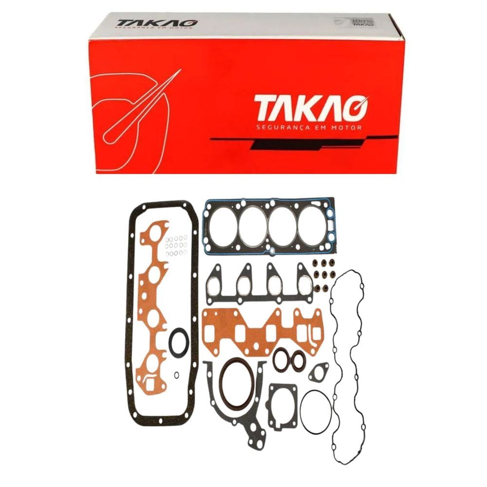 Junta Completa C/ Retentores (Jg) Wagon 1.6 8V 1997 A 2008 / Corsa 1.6 8V 1997 A 2008 / Classic 1.6 8V 1997 A 2008 - Takao Jcrgm16A