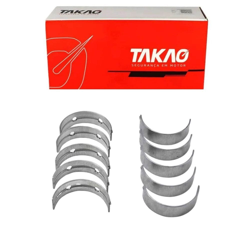 Bronzina De Mancal (Jg) Twingo 1.2 8V 1994 A 1998 / R19 1.6 8V 1994 A 1998 / Clio 1.6 8V 1994 A 1998 / Express 1.6 8V 1998 A 2000 - Takao Bcre12025