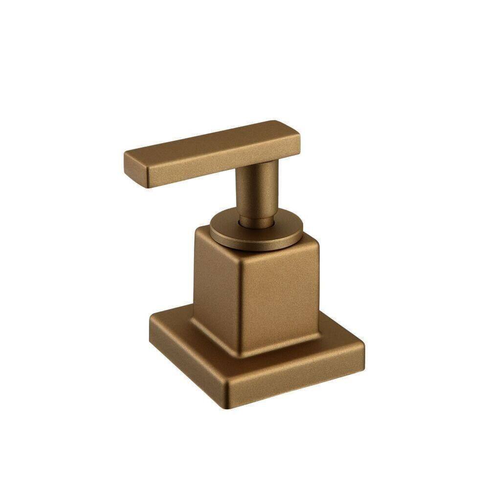 Acabamento para Registro de Metal Athena Slim Dourado Matte