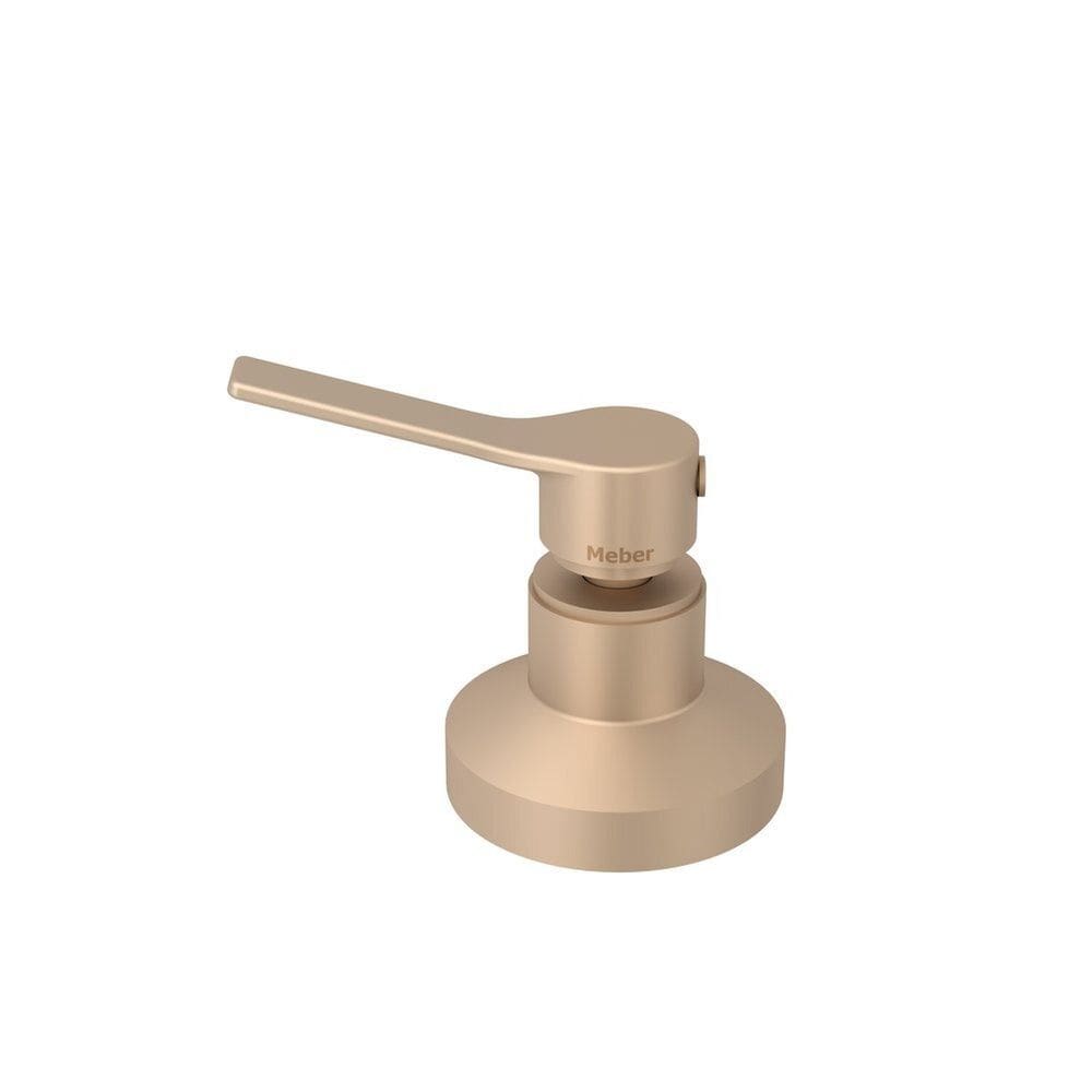 Acabamento de Registro de Metal Australis Dourado Matte