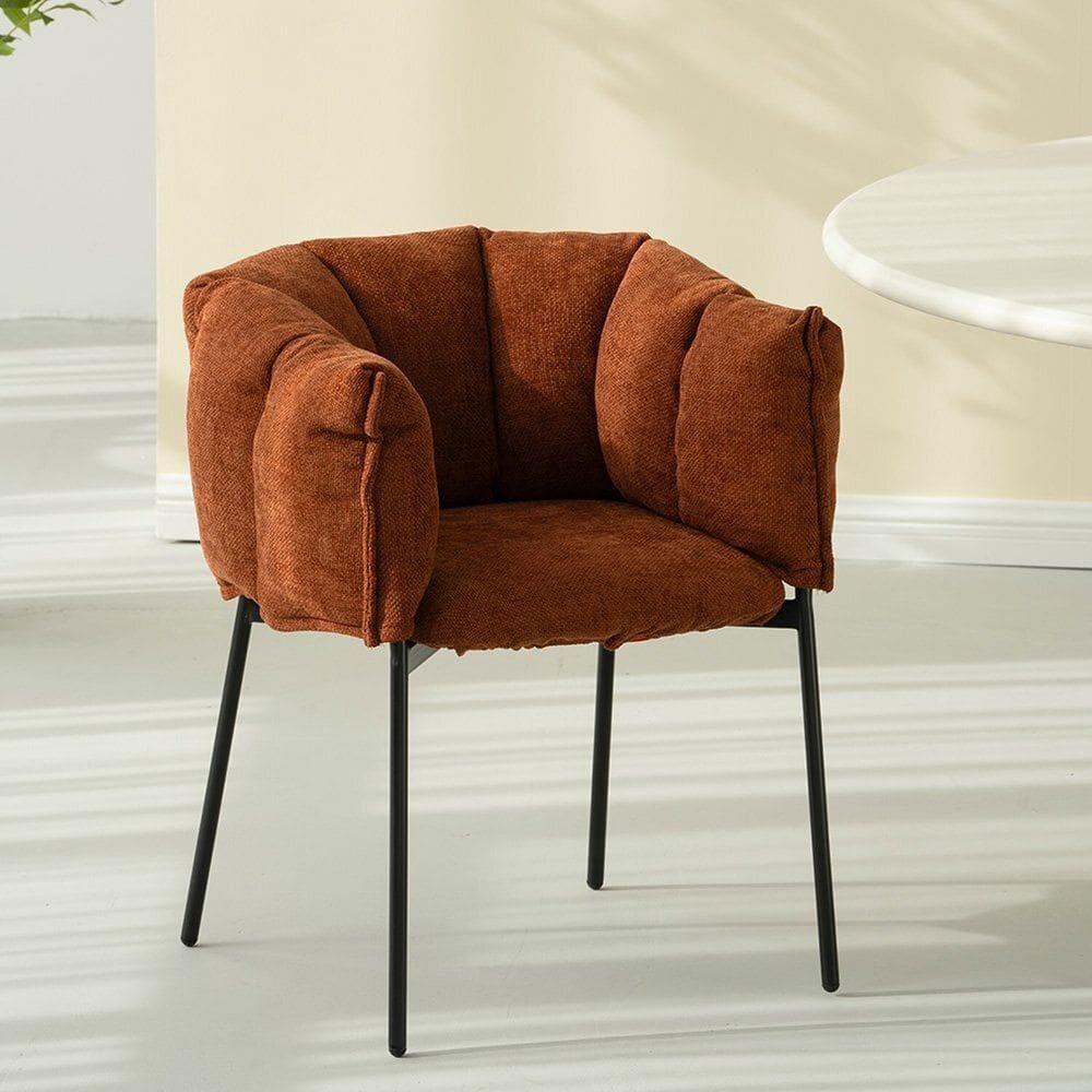 Cadeira para Sala de Jantar 80cm X 66cm Joy Terracota