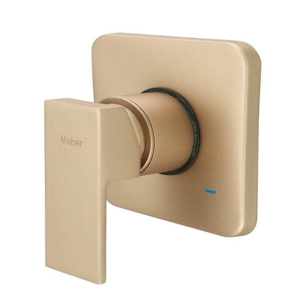 Acabamento para Registro de Monocomando Axiom Slim Dourado Matte