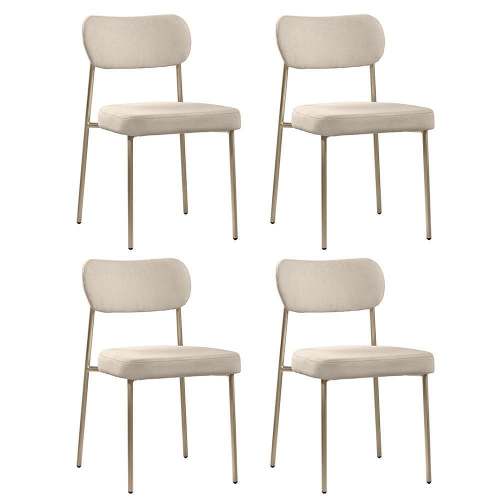 Conjunto 4 CadeirasLavínia- Salaone