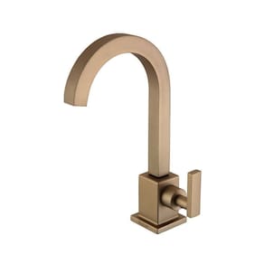 Torneira para Banheiro Athena Slim Meber Metais Dourado Matte