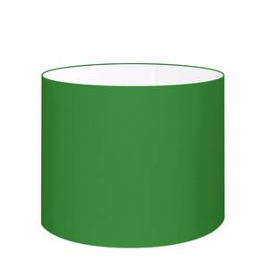 Cúpula em Tecido Cilindrica Abajur Luminária Cp-4146 40x30cm Verde Folha