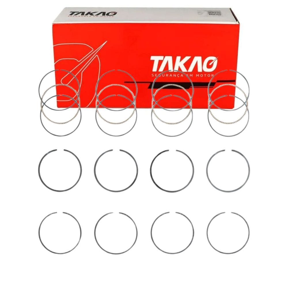 Anel Para Pistão (Jg) A3 1.6 8V 2002 A 2011 / Polo 1.6 8V 2001 A 2014 / Golf 1.6 8V 2001 A 2014 - Takao Asvw16C050