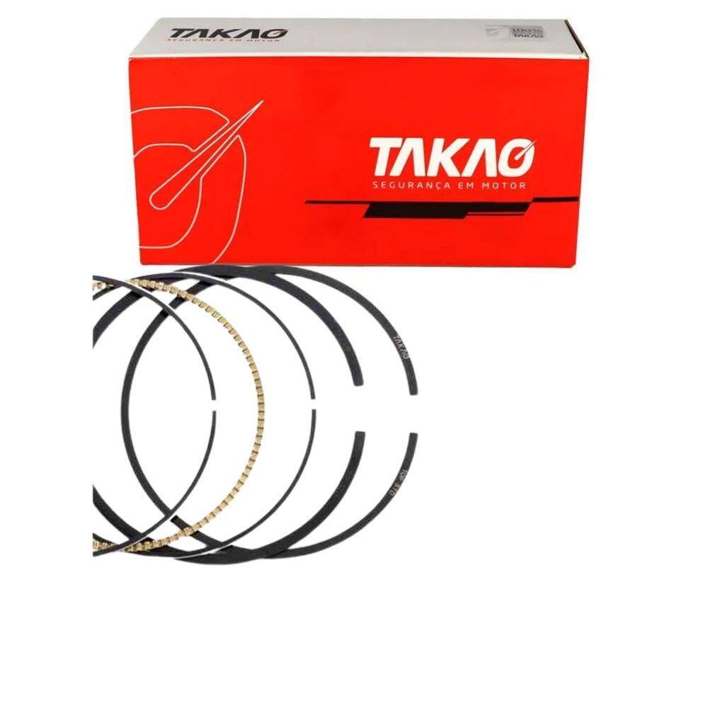 Anel Para Pistão (Jg) Crv 2.0 16V 2005 A 2006 / Accord 2.0 16V 2005 A 2009 / Civic Si New 2.0 16V 2007 A 2011 - Takao Ash19Astd