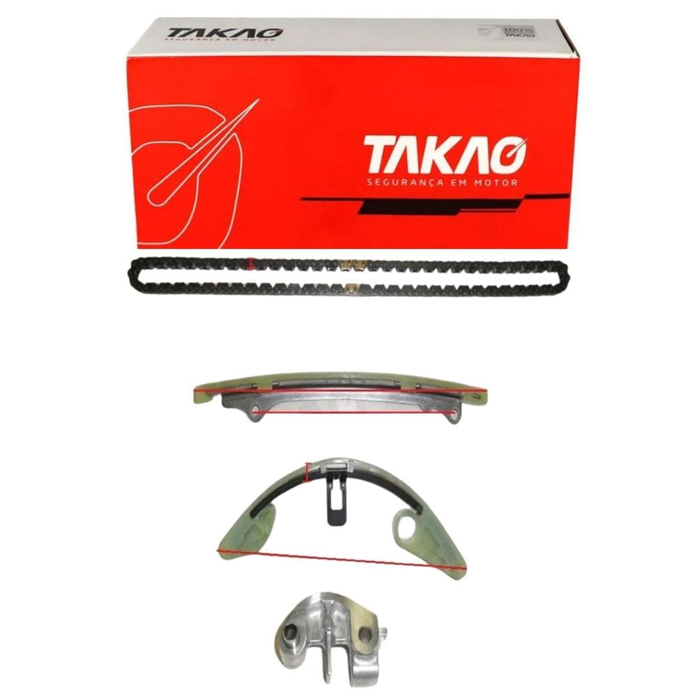 Kit De Corrente Fit Twist 1.5 16V 2009 A 2013 / City Twist 1.5 16V 2009 A 2013 / Fit 1.4 16V 2009 A 2015 - Takao Kcrh14