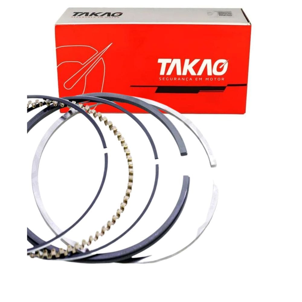 Anel Para Pistão (Jg) Vectra 2.4 16V 2006 A 2010 / S10 2.4 8V 2004 A 2016 / Blazer 2.4 8V 2004 A 2016 - Takao Asgm24Cstd