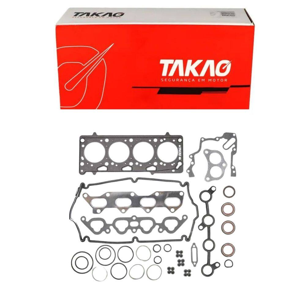 Junta Completa S/ Retentor Traseiro (Jg) Parati 1.0T 16V 1999 A 2005 / Gol 1.0T 16V 1999 A 2005 - Takao Jcrvw10T