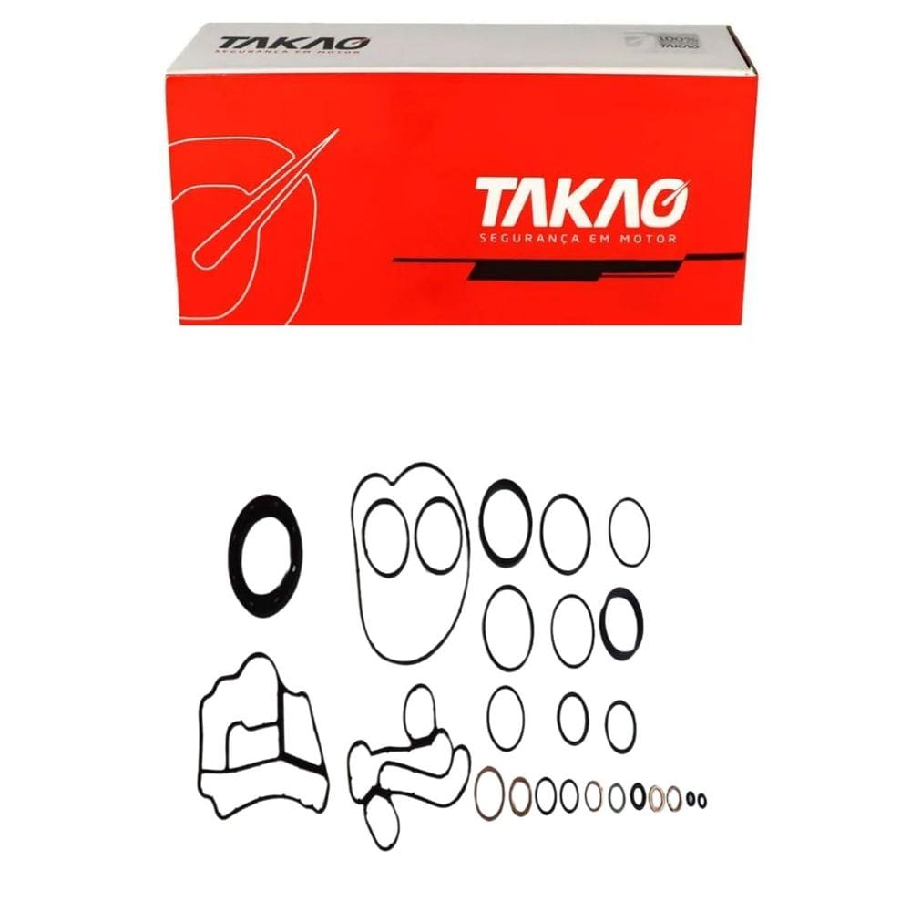 Junta Inferior C/ Retentores (Jg) C230 Kompressor 1.8 16V 2004 A 2009 / 180K Kompressor 1.8 16V 2002 A 2015 - Takao Jirmz17