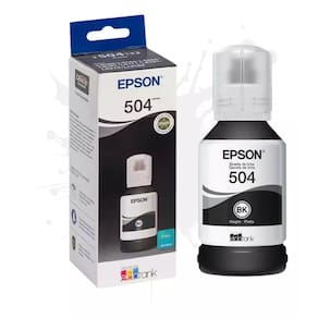 Garrafa de Tinta Epson EcoTank T504 Peto T504122