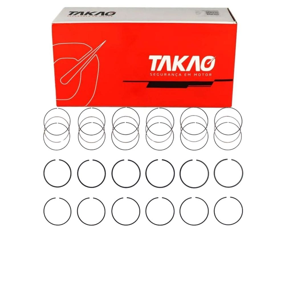 Anel Para Pistão (Jg) Journey 3.6 24V 2010 A 2016 / Grand Cherokee 3.6 24V 2010 A 2016 - Takao Asje36Std