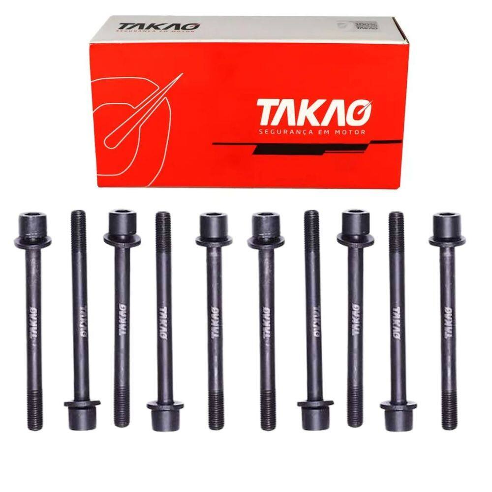 Parafuso De Cabeçote (Jg) Picanto 1.1 12V 2006 A 2007 / Picanto 1.0 12V 2007 A 2012 - Takao Pchy10A