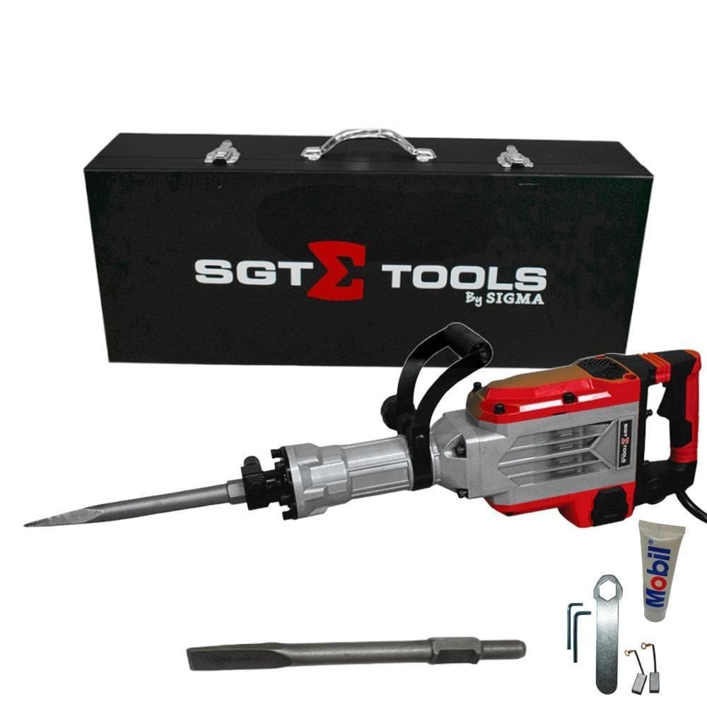 Martelo Rompedor 1700W 70J Enc Sextavad Sgt-5805 Sigma