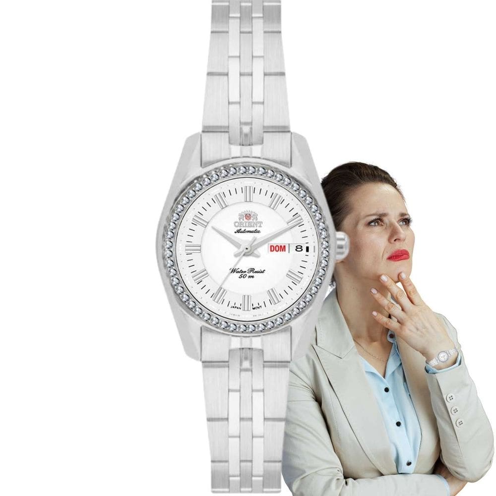 Relógio Orient Feminino Automático NH6SS006 S1SX