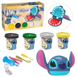 Brinquedo Massinha Modelar Disney Stitch Dentista - Cotiplás
