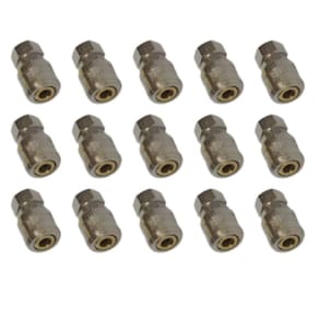 Kit 15 Unidades Engate Rápido Fêmea 1/4 Para Compressor