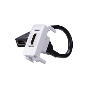 Módulo Tomada Hdmi Margirius B3 Branco Branco