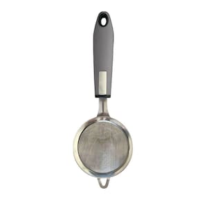 Peneira De Cozinha Em Inox E Cabo De Silicone - Unyhome