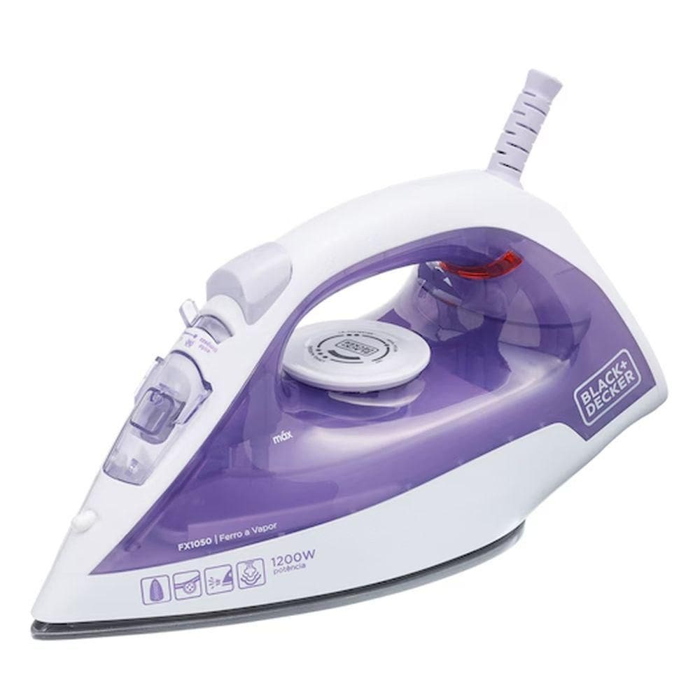 Ferro a Vapor Antiaderente 127v FX1050 - Black+Decker