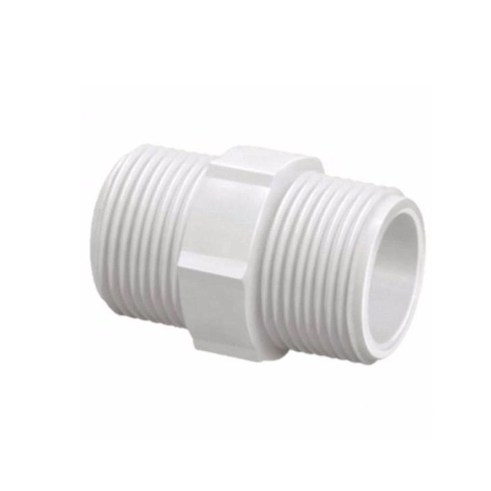 Niple Rosca 1/2" PVC Branco Tigre MxM