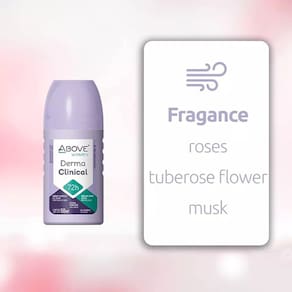 Kit 12 desodorante roll on derma clinical women 50ml above