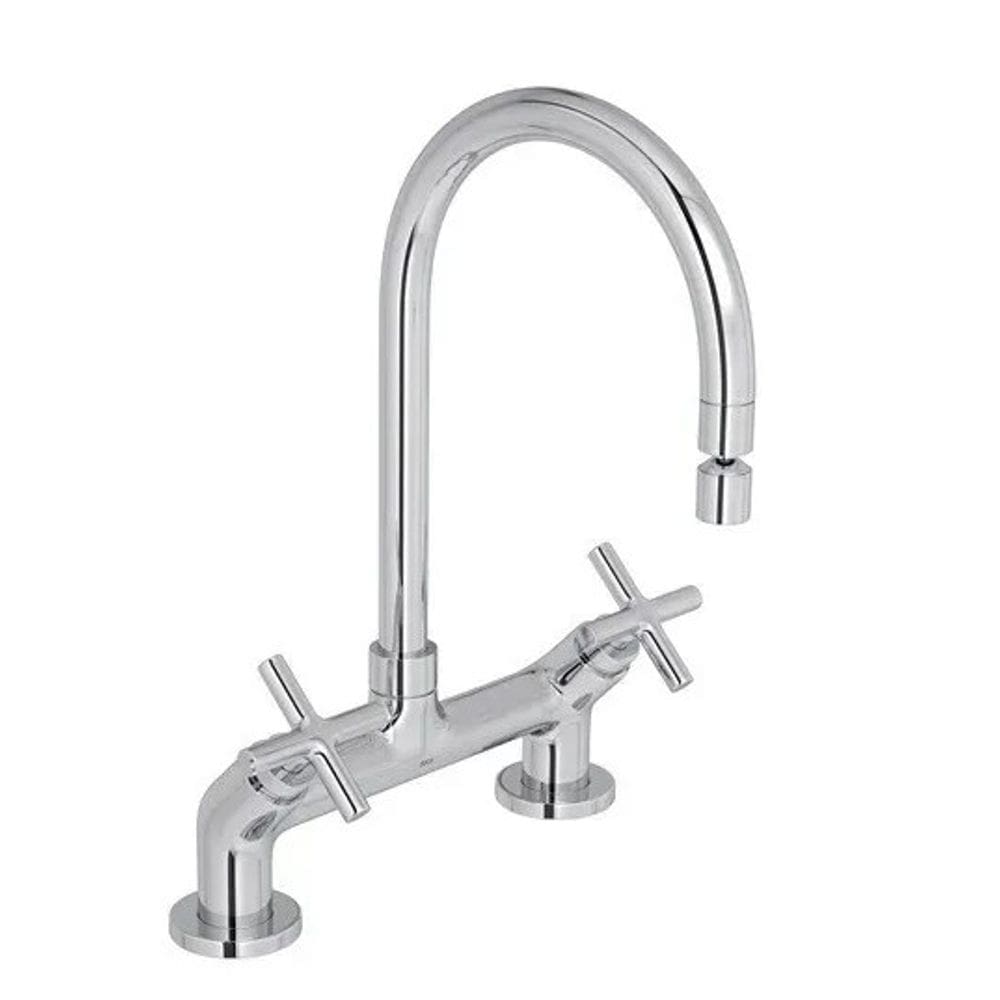 Misturador de Mesa para Cozinha Bica Móvel Duna Clássica Cromado Deca - 1256C64
