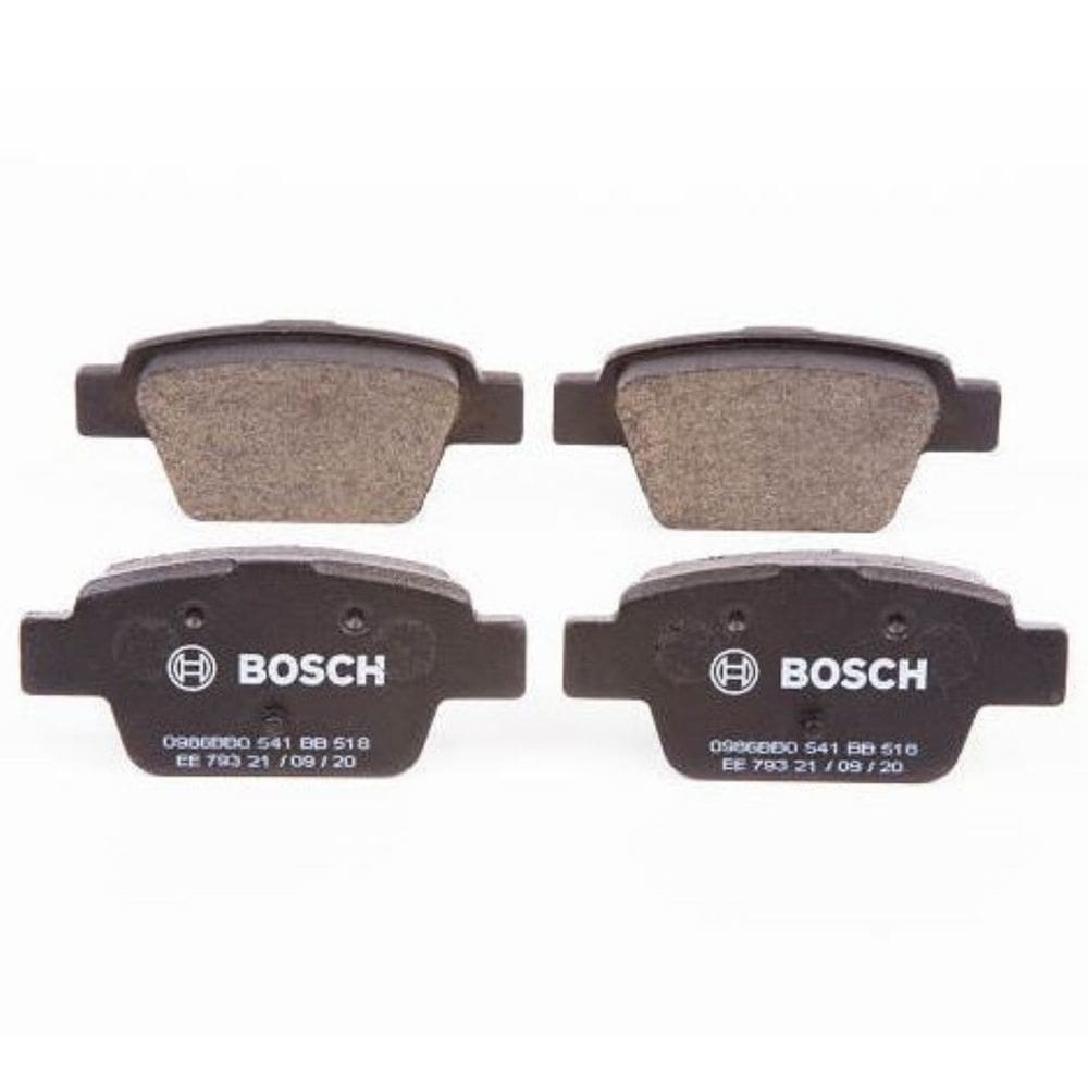 0986Bb0541 - Pastilha Freio Traseiro - Bravo 1.4 16V 11 / Stilo 1.8 8V 02 / 05 - Bosch