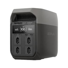 Estação De Energia Delta 3 Portátil 2200w/1024wh Integra 13 Conexões  Ecoflow