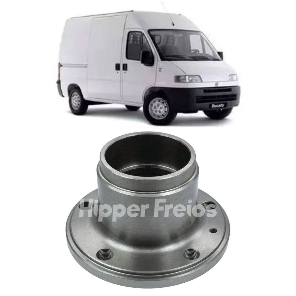 Hfct680 - Cubo Roda Tras S / Rolamento - Ducato 2.5 98 / Ducato 27-31 99 Em Diante - Hipper Freios