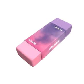 Borracha Natural Capa de Papel Roxo e Rosa - Mercur