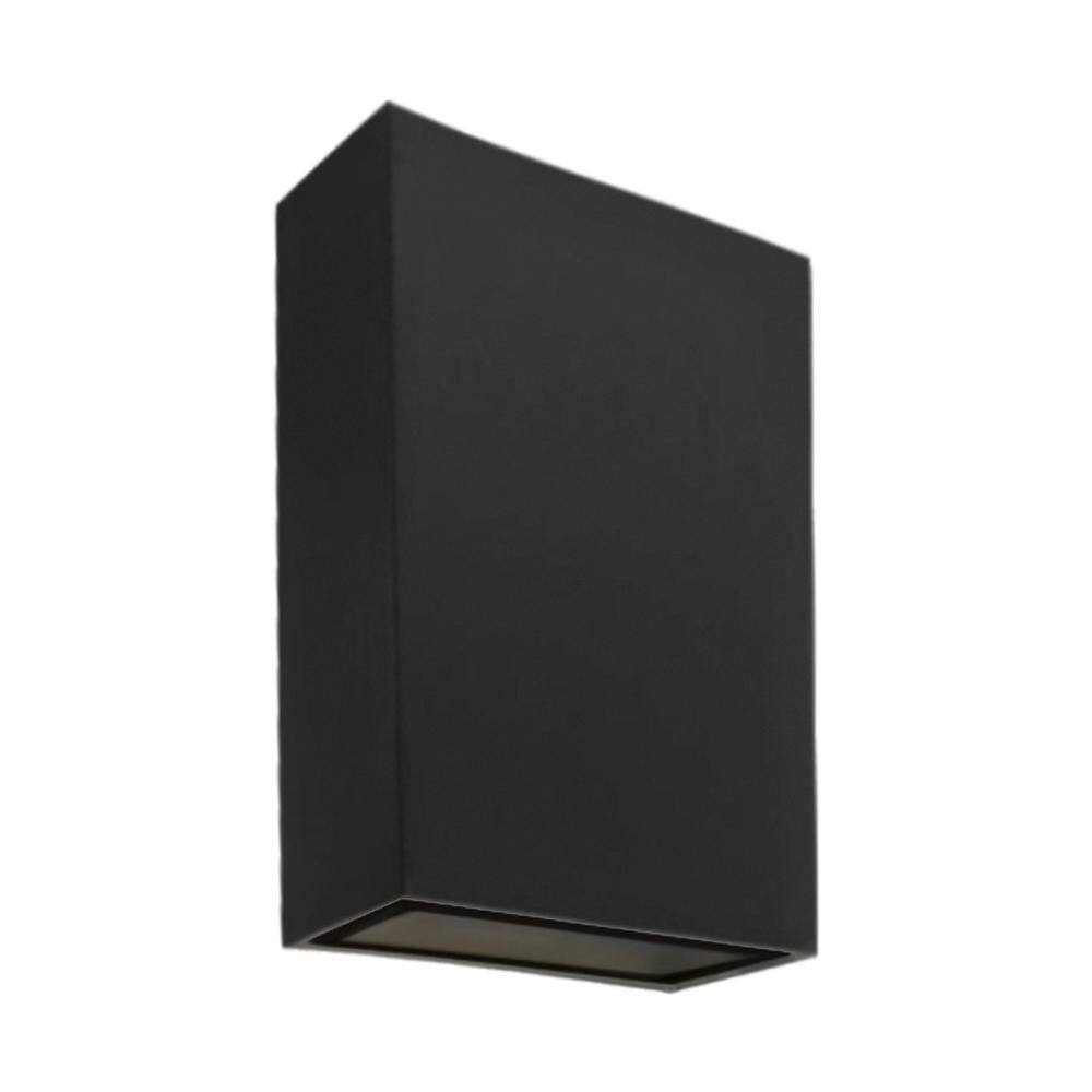 Arandela Mince Pequena LED 4W 3.000K - Preto Blumenau