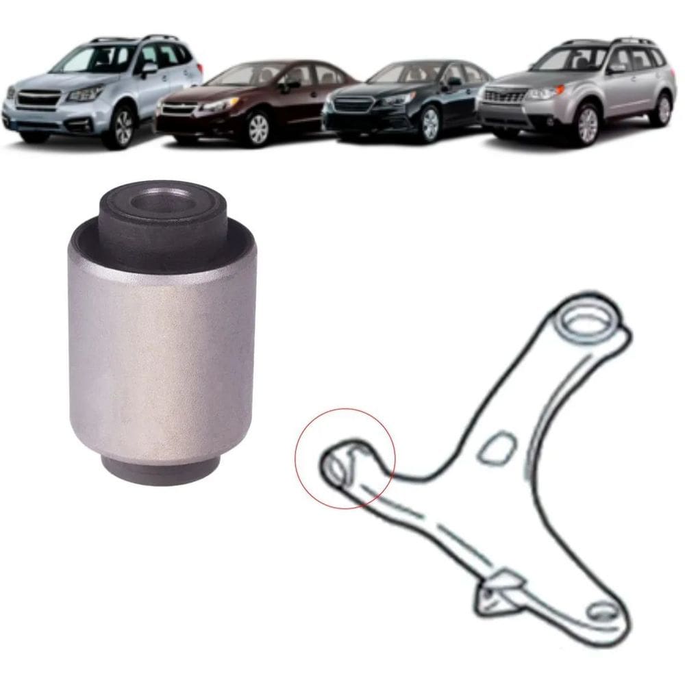 Bucha Bandeja Dianteira Menor - Forester 2008 A 2017 / Impreza 2008 A 2016 / Legacy 2006 A 2009 - Gp516151