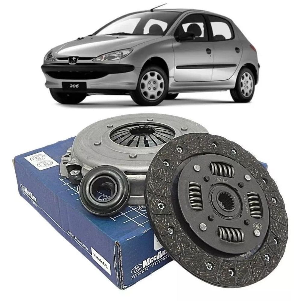 Kit Embreagem 182Mm 18 Estrias - 206 2000 A 2010 - Mk9642