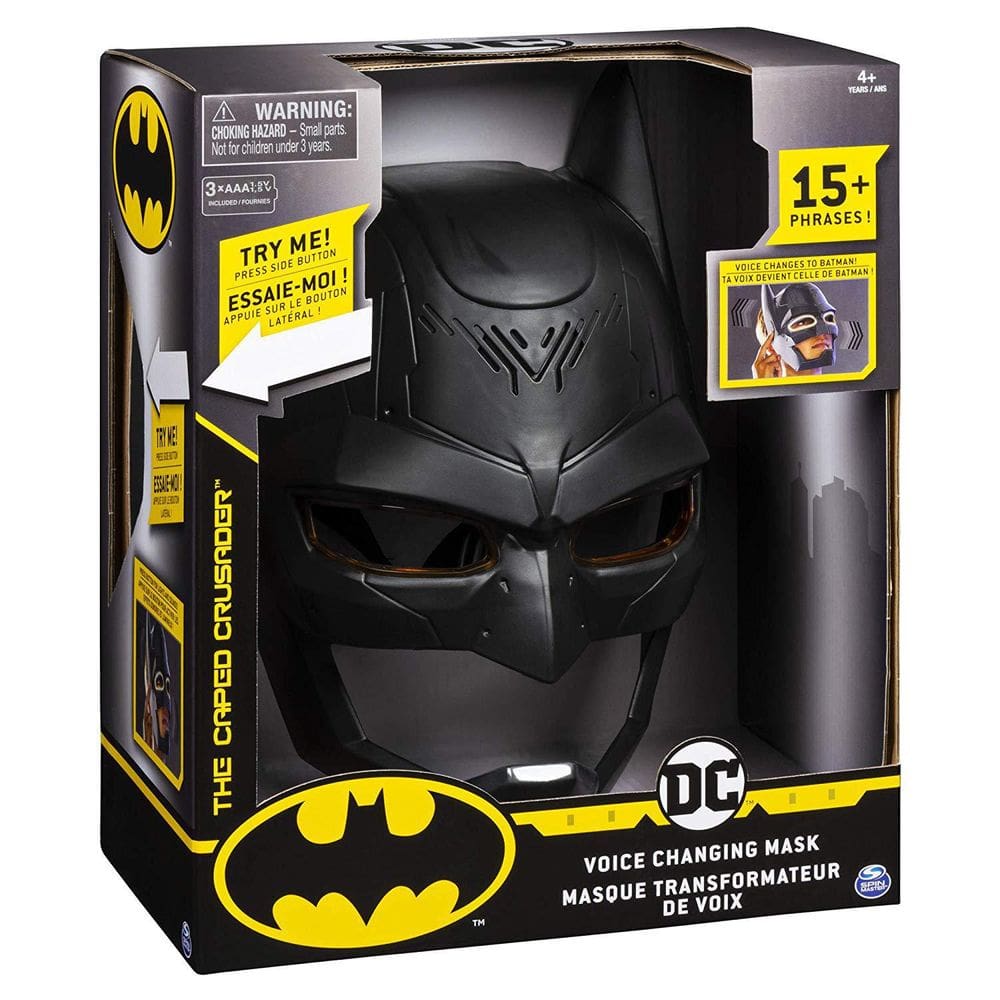 Mascara Do Batman Troca Voz 15 Frases E Sons