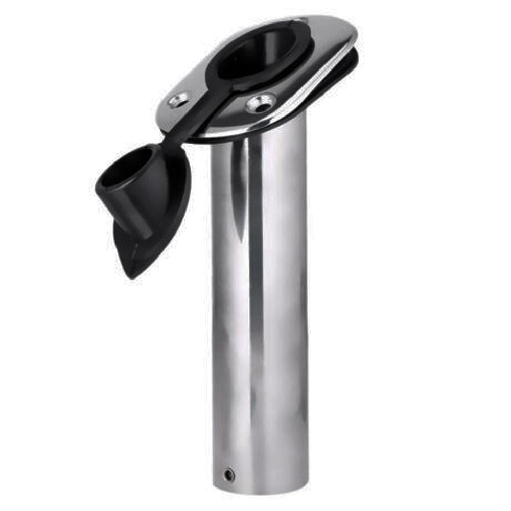 Porta Caniço Inox Inclinado Com Tampa Em Nylon