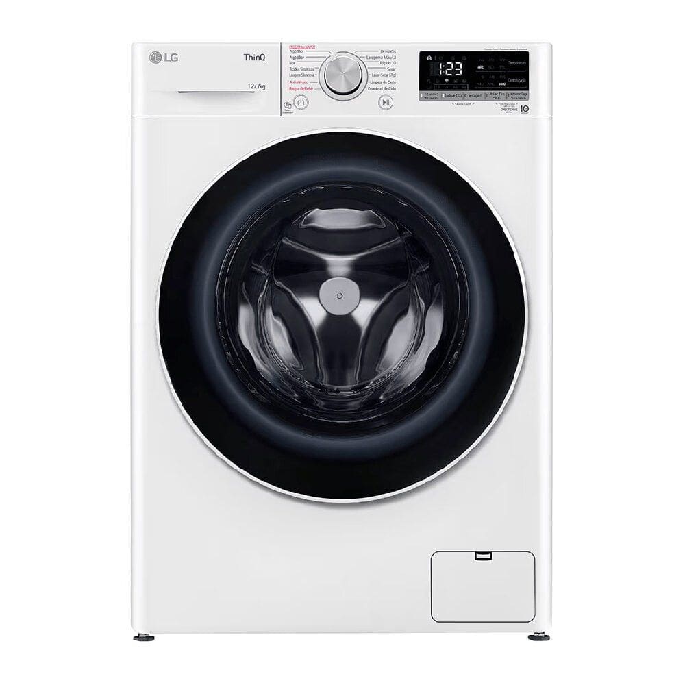 Lava e Seca LG Smart VC4 12 kg com Inteligência Artificial AIDD - CV5012WCA