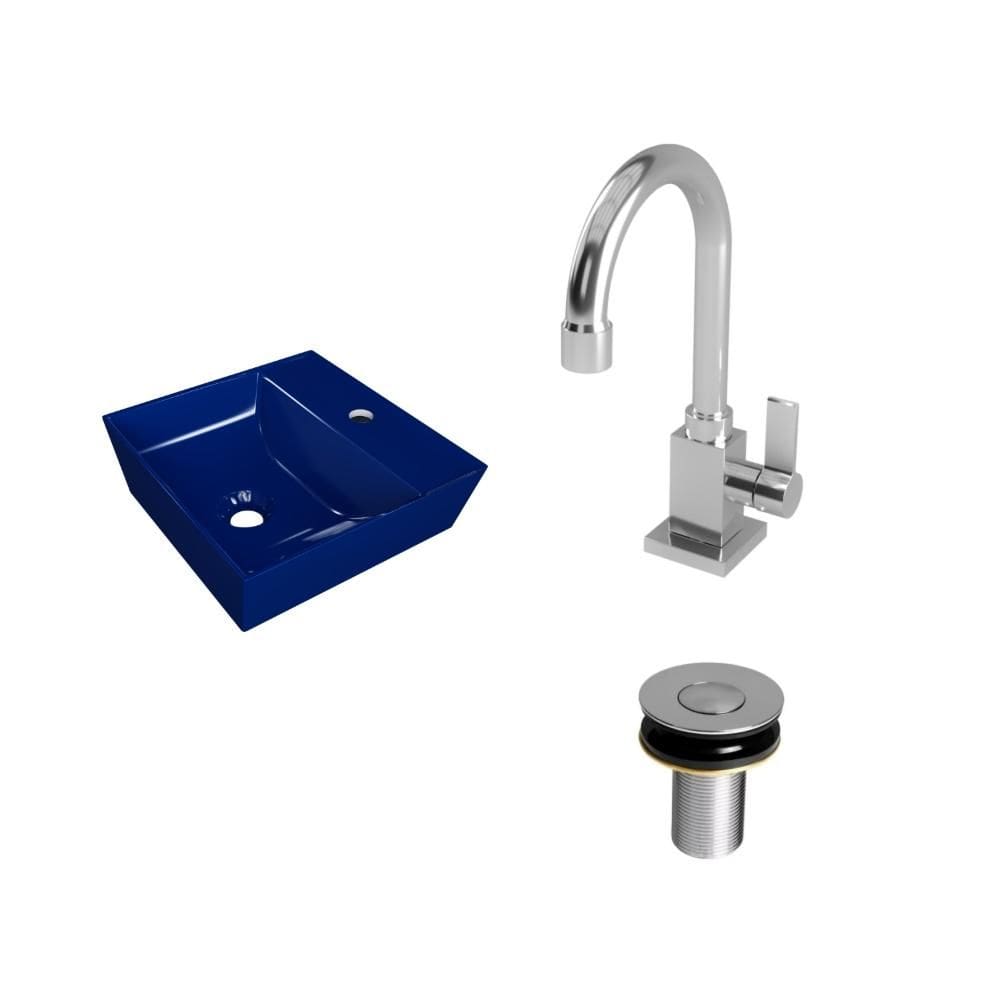 Kit Cuba AQ33 C/Torneira Luxo 1195 + Válvula Click 1``B (2,6cm)