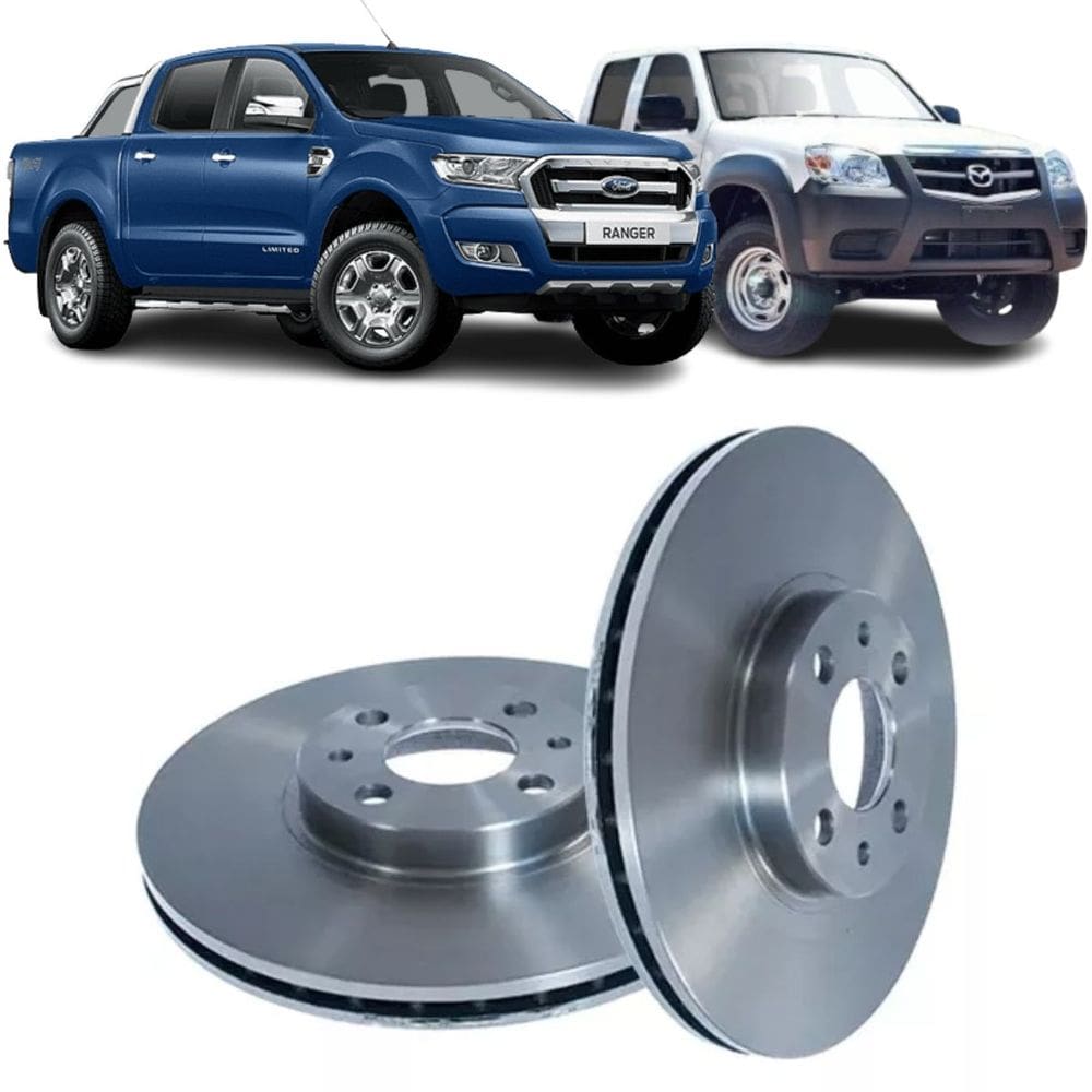 Disco Frreio Dianteiro - Ranger 2007 A 2015 / Mazda Bt50 2007 A 2015 - D33I