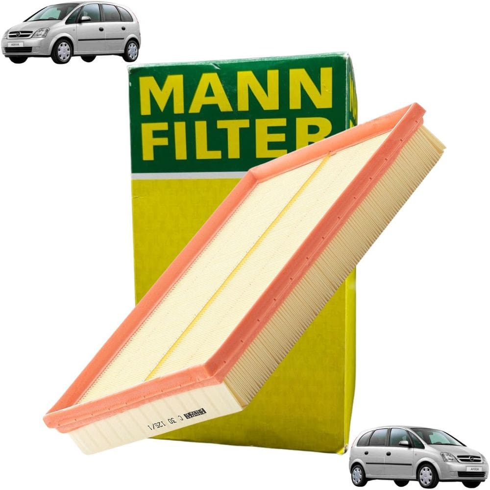 C 30 125/1 - Filtro De Ar - Corsa 2002 A 2012 / Meriva 2002 A 2012 / Montana 2004 A 2011 - Mann Filter