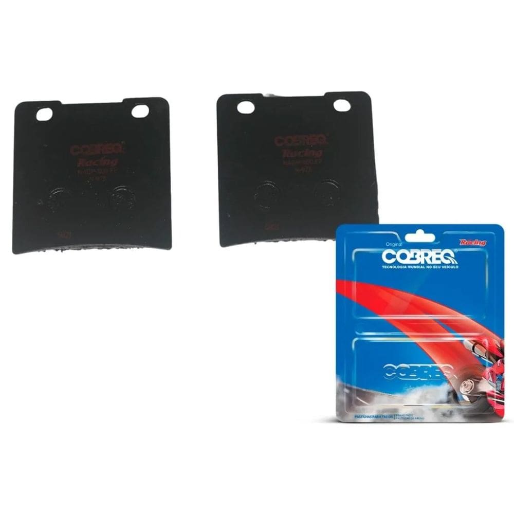 N975 - Pastilha Freio - Gsx 1100 86 / 88 S83 1500 Intruder 98 / 01 - Cobreq