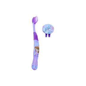 Escova Dental Infantil Princesinha Sofia Com Capa - Etident