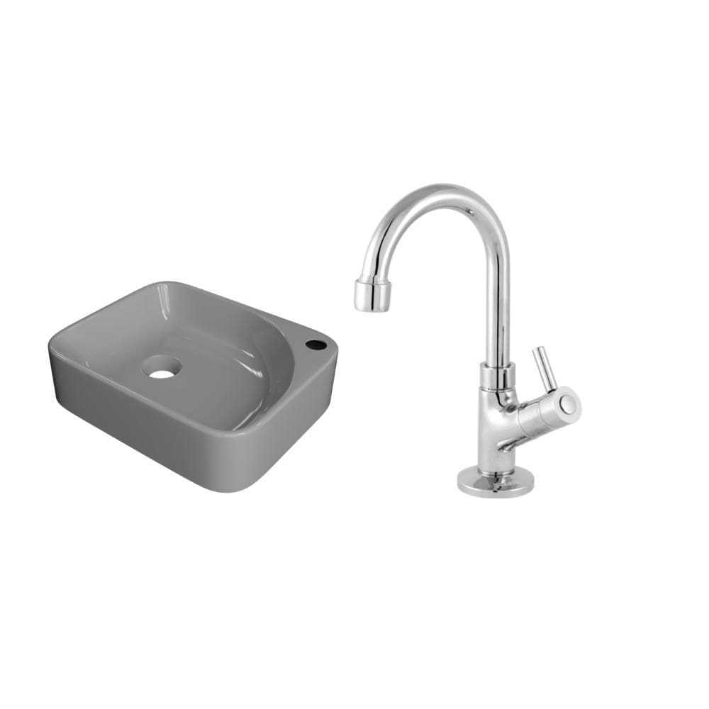 Kit Cuba RO36 C/Torneira 1198 Metal 1/4 Volta