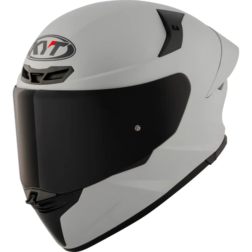 Capacete KYT TT Revo Plain Asp Cinza Fosco