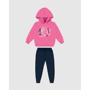 Conjunto Infantil Moletom Menina Malwee Kids Ref. 126246