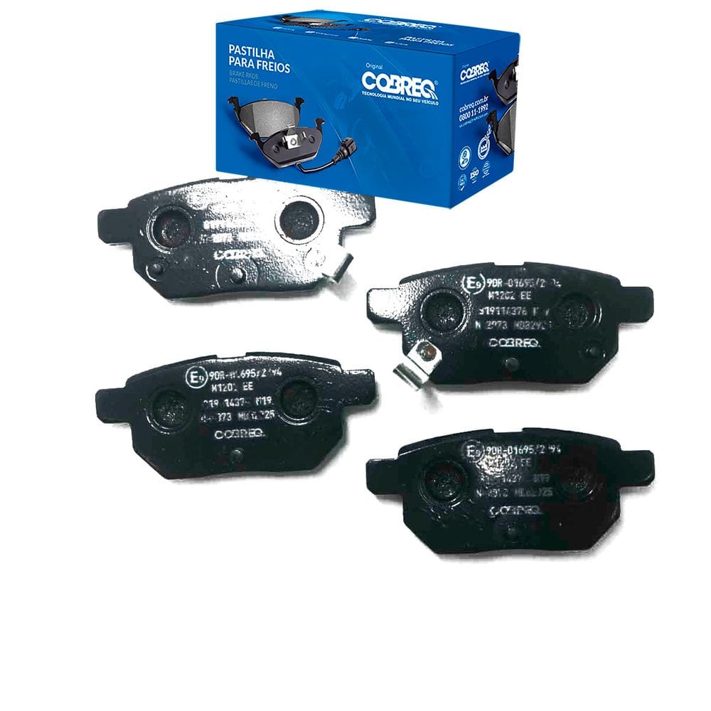 Pastilha De Freio - 530 Talent 2015 A 2018 / Corolla 2012 A 2015 / Prius 2013 A 2015 / Q7 2015 A 2016 / T40 2018 A 2020 / T5 2016 A 2019 - N2073