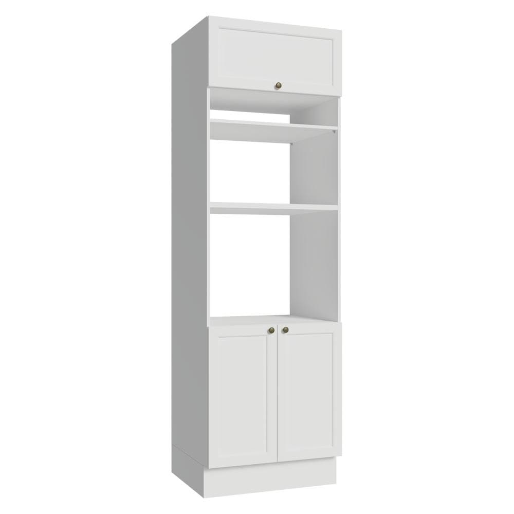 Torre Quente 70 cm 3 Portas Branco Vik Madesa